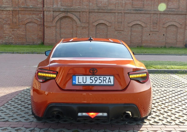 Toyota GT86 cena 61900 przebieg: 144000, rok produkcji 2013 z Lublin małe 277